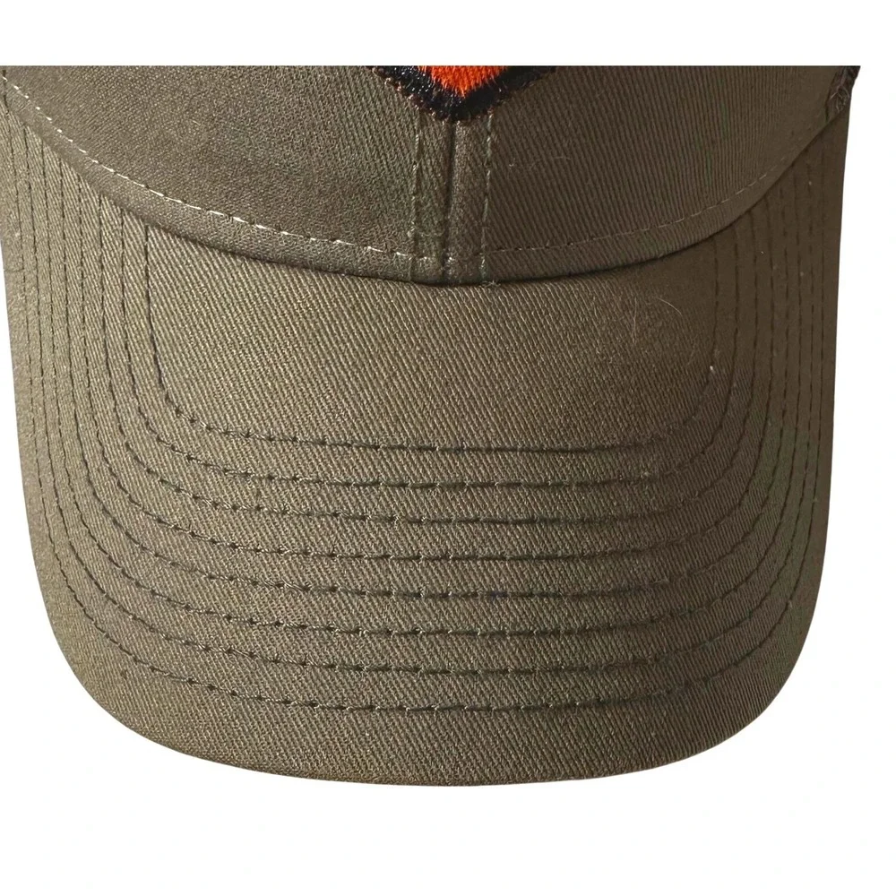Ouray Yellowstone National Park Trucker Hat Mens OSFA Olive Green Mesh Snapback‎